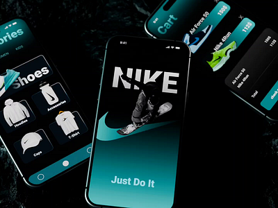 Nike App Redesign Concept- UI UX app design nike product design shoe shop ui uiux user intface ux