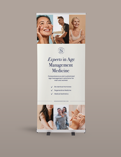 Pull Up Banner aesthetics banner branding canva clinic design event sign events graphic design marketing marketing material medical photoshop signage skincare