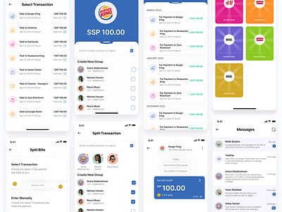 Fintech App Layout! app ideas best design figma design fintech app inspirations mobile app ui uiux