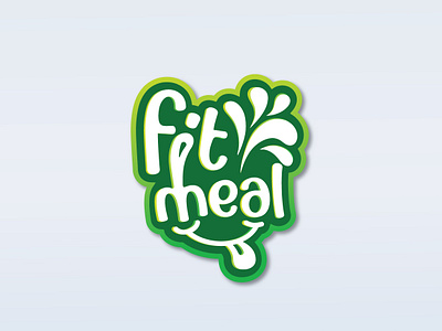 Fit Meal (Food Logo) best logo branding clean logo creative logo design food logo logo logo design minimalist logo organic logo restaurant logo simple logo top logo vegetable logo