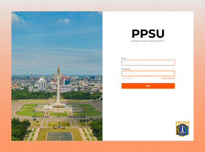 PPSU City Cleaners - Login page loginpage ui