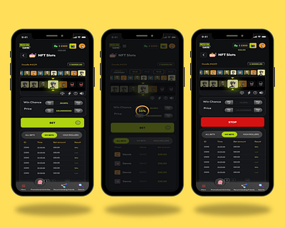 APP - Betting Page Design app app design betting branding cashinno crypto currency graphic design illustration logo metaverse minting mobile design nft responsive design smart contract ui ux vector web design