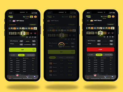 APP - Betting Page Design app app design betting branding cashinno crypto currency graphic design illustration logo metaverse minting mobile design nft responsive design smart contract ui ux vector web design