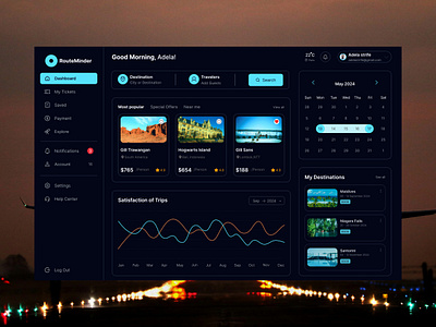 AI Travel dashboard ai analysis assistant crmdashboard dashboard interface map mobile mockup motiondesign saasdashboard saasui travel travelplanner ui uidashboard uidesign ux uxdashboard uxdesign