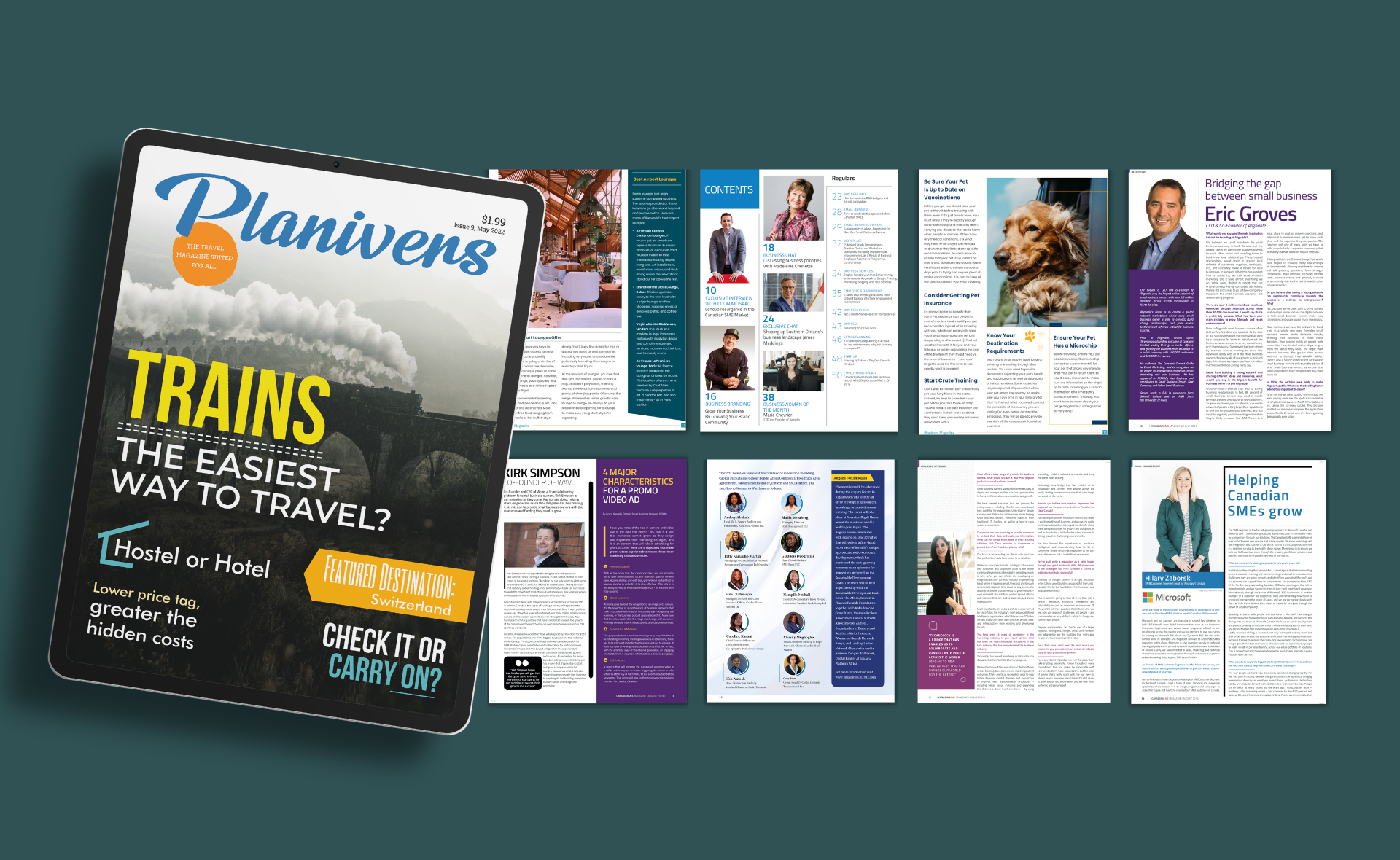 Example of Magazine & Catalog Design In Indesign