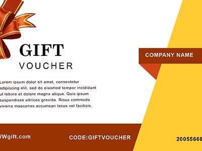 Gift Voucher animation banner design bifold broucher branding business card filmora flyer design gift card graphic design illustration logo motion graphics post card product design trifold ui ux design vector video editing weding card