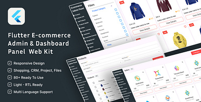 EcomDash - Complete eCommerce Web Admin Panel & Dashboard WebKit web kit