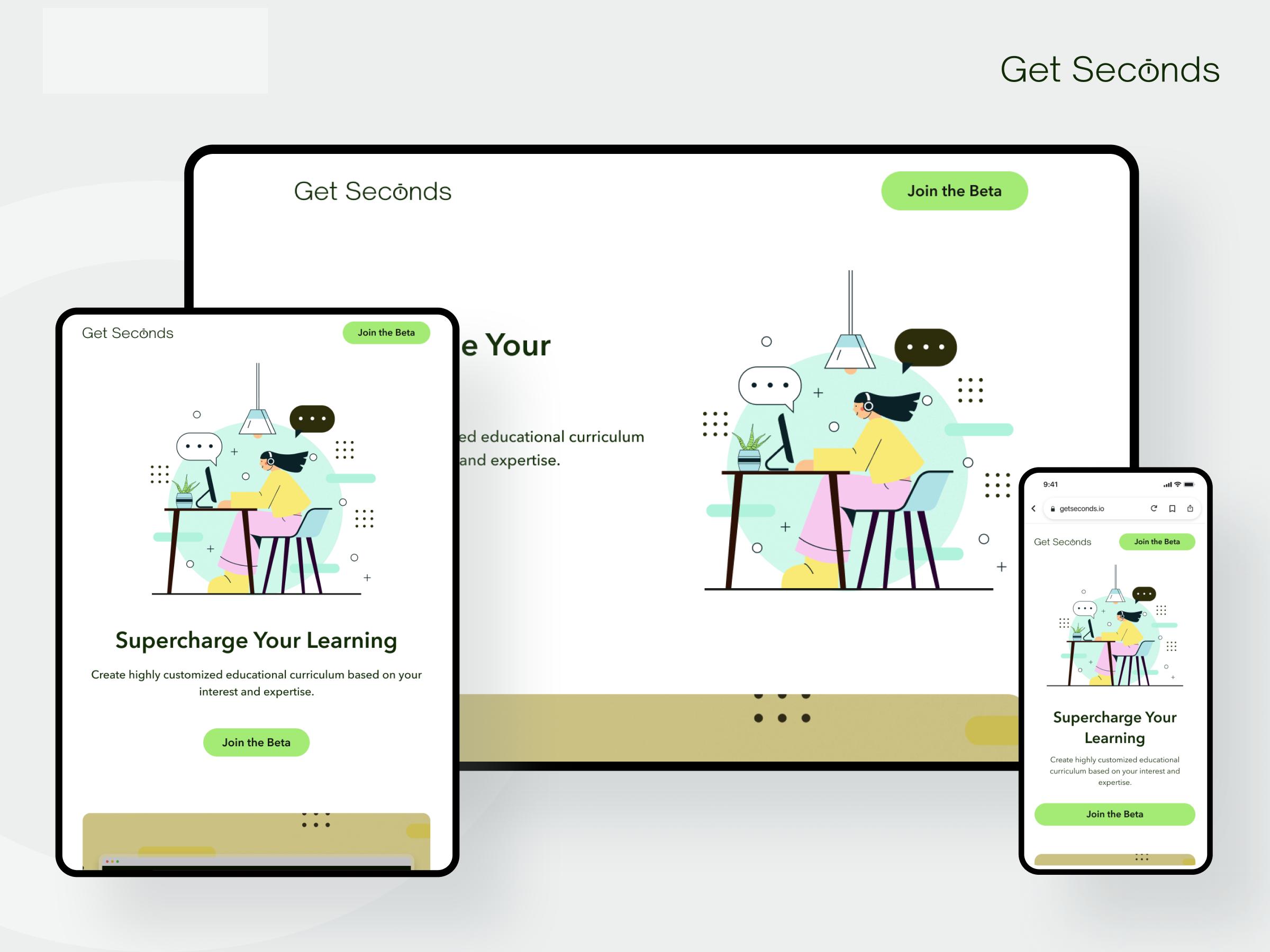 Example of Landing Page Design