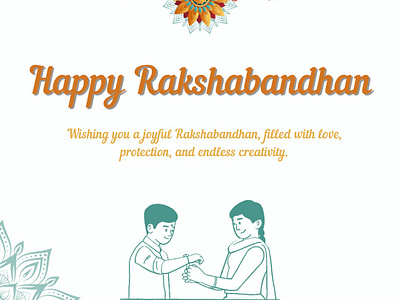 Vibrant Rakshabandhan Canva Template – Celebrate with Creativity animation canvaartwork canvacreator canvadesign canvainspiration canvatemplate celebrationgraphics creativetemplates designtemplate digitalart festivalart festivaldesign festivedesign graphicdesign greetingcarddesign happyrakshabandhan rakshabandhan ui