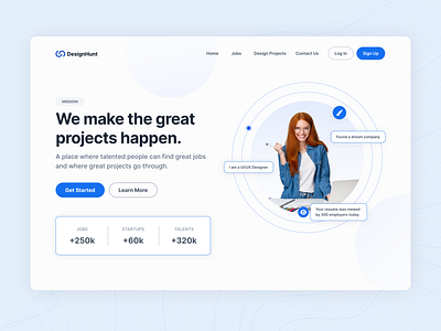 Daily UI #003 - Landing page daily ui daily ui challenge design design inspiration landing page ui ux design user experience user interface ux design visual design web app web design web layout web page