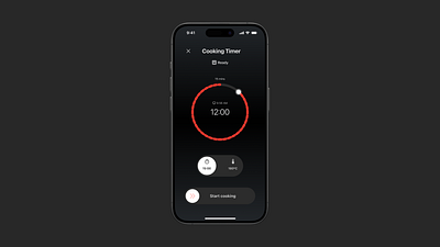 Day 14 - Countdown Timer design ios ui ux