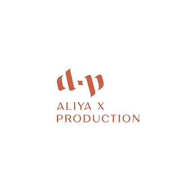 Aliya x Production animation branding graphic design logo