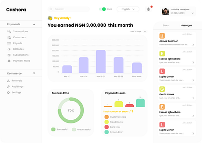 Fintech Dashboard