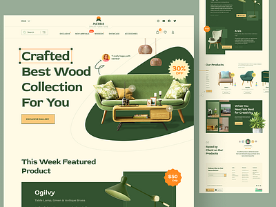 Crafted Comfort: Furniture that Speaks to Your Style 🛋️ app branding design ui ux