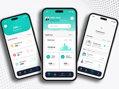 Healthcare App user experience design ai appdesign branding doctor fullapp healthcare medical most new pharmecy products trending uiux webapp