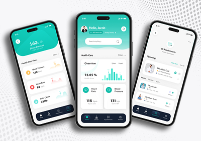 Medical Healthcare mobile application ui ux design appdesign branding healthcare illustration medical mobileapplication prototype store webdesign website مصمم تطبيقات موبايل مصمم مواقع إلكترونية