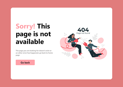 404 Error | Page Not Found 404 error dekstop design figma page not found promi tasnim ui uiux ux web design zarin