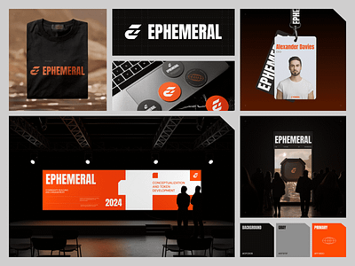 Ephemeral Token - Landing Page & Branding 3d bitcoin blender blockchain branding cinema 4d concept crypto graphic design illustration logo mockup product roadmap token ui web3 website