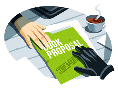 Book Proposal Service design ghostwriting illustration reedsy spot illustration