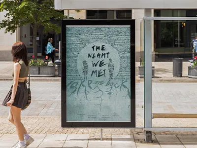 Song Poster design graphic design typography