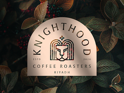 Knighthood Coffee Roasters Branding abstract badge logo branding cafe logo coffee logo drink logo elegant logo food logo high end logo line logo lion logo logo luxury logo mark minimal nature logo premium logo restaurant logo star logo young logo