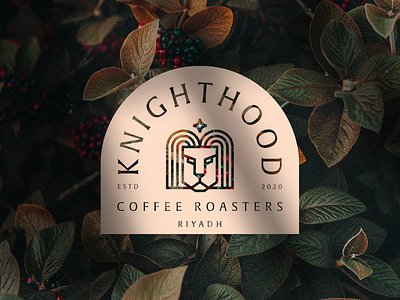 Knighthood Coffee Roasters Branding abstract badge logo branding cafe logo coffee logo drink logo elegant logo food logo high end logo line logo lion logo logo luxury logo mark minimal nature logo premium logo restaurant logo star logo young logo