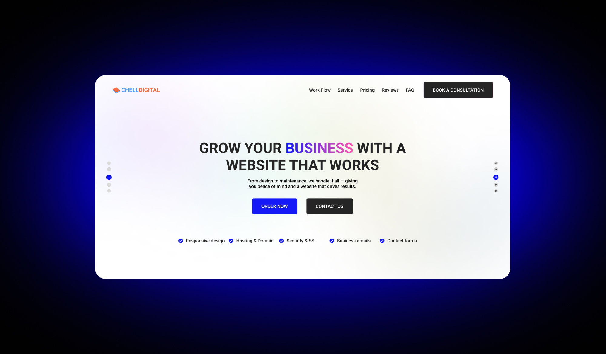 Landing Page Redesign | Junior UI UX Designer design systems