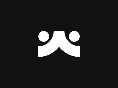 High Five meets "w" – Logo design abstract logo abstract people branding brandmark high five logo logo design logomark w w logo