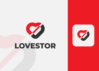 Modren LoveStor Logo Design branding branding design design graphic design graphicdesign illustration logo logo branding logo design logoideas logos typography ui vector