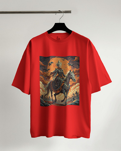 Medieval rider on horseback - Knight T-Shirt design design graphic design illustration premium cat tee soft cat shirt t shirt t shirt design t shirts