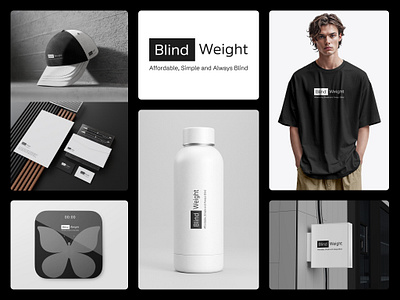 Blind Weight- Branding brand guidelines brand identity brand strategy branding graphic design healthcare healthcare branding logo branding logo design medical branding medical design