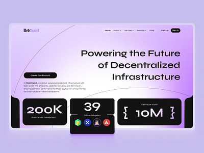 WebChainX - Design Concept decentralizedinfrastructure figma figmadesign infrastructure uidesign uiux webchain webchainx