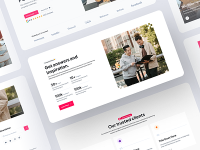 UnifiedUI—- ‘About’ section about section design digital business landing landing page minimal design responsive design ui ui ux unified ui unifiedui ux web design website website design