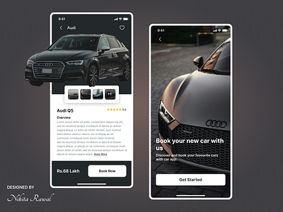 Car booking app design appdesign booking car app design metafic metafic app mobileapp ui ux website