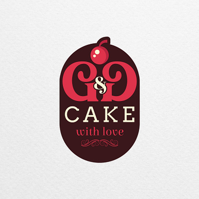 G & G Cake brand brand designer branding cake cake logo cake shop cake shop logo cheries graphic design graphic designer logo logo badge logo designer logo ideas logo maker logos