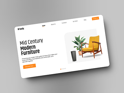 Furniture Selling Landing Page: UI UX Designer landing page ui ui ux web design web ui