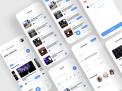 Event Mobile App app app design app designer design event app event mobile app interface minimal mobile app mobile app design product design trendy design ui ui design uiux user experince user interface ux design web app