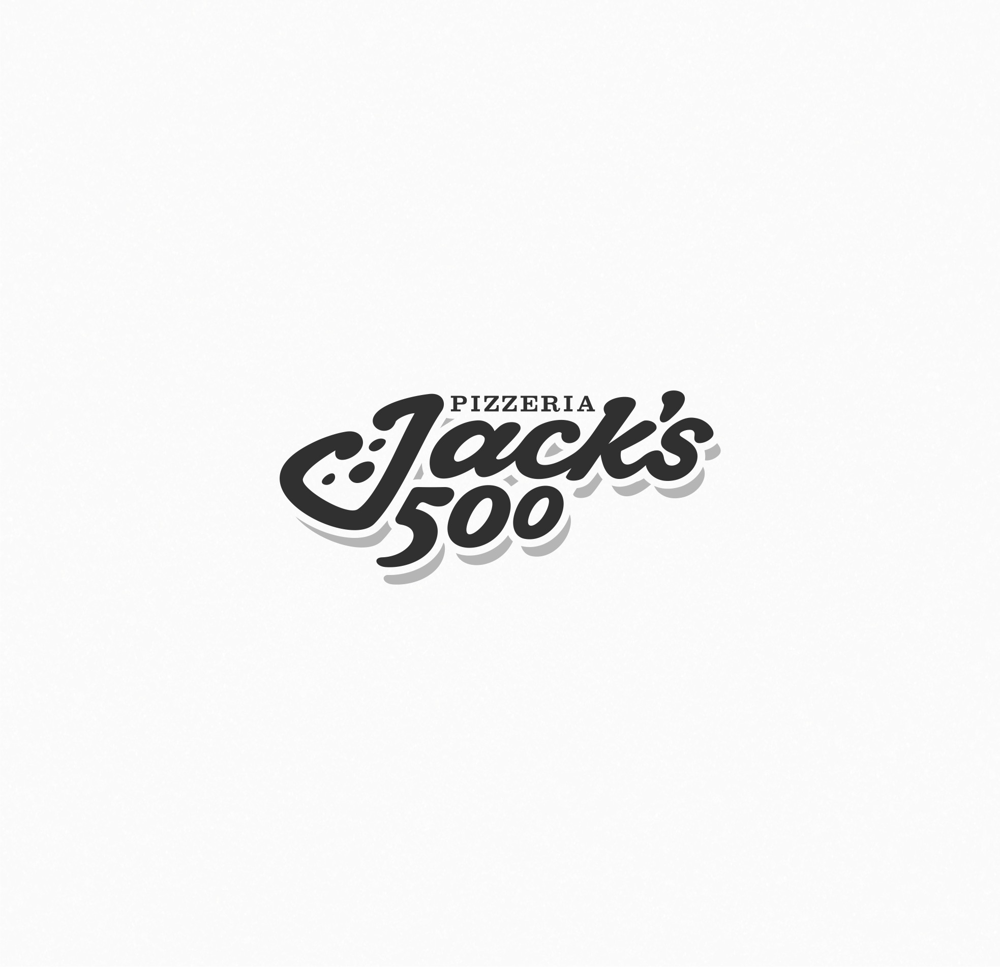 Pizzeria Jack's 500 food graphic desing logo logo design pizza restaurant