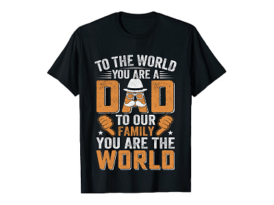 Father's Day T-Shirt Design amazon t shirt apparel branding clothing etsy etsy store fashion design graphic design illustration logo merchandise photoshop t shirt design print on demand shirt design style t shirt t shirt design typography t shirt uiux design vintage t shirt