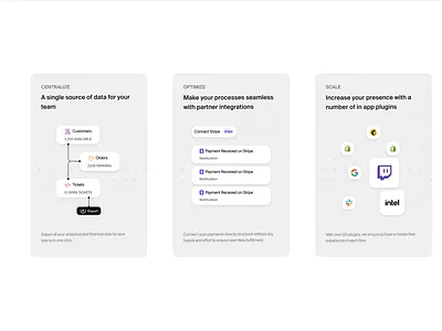 Features Section design features section figma saas ui uiux web design