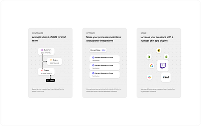 Features Section design features section figma saas ui uiux web design