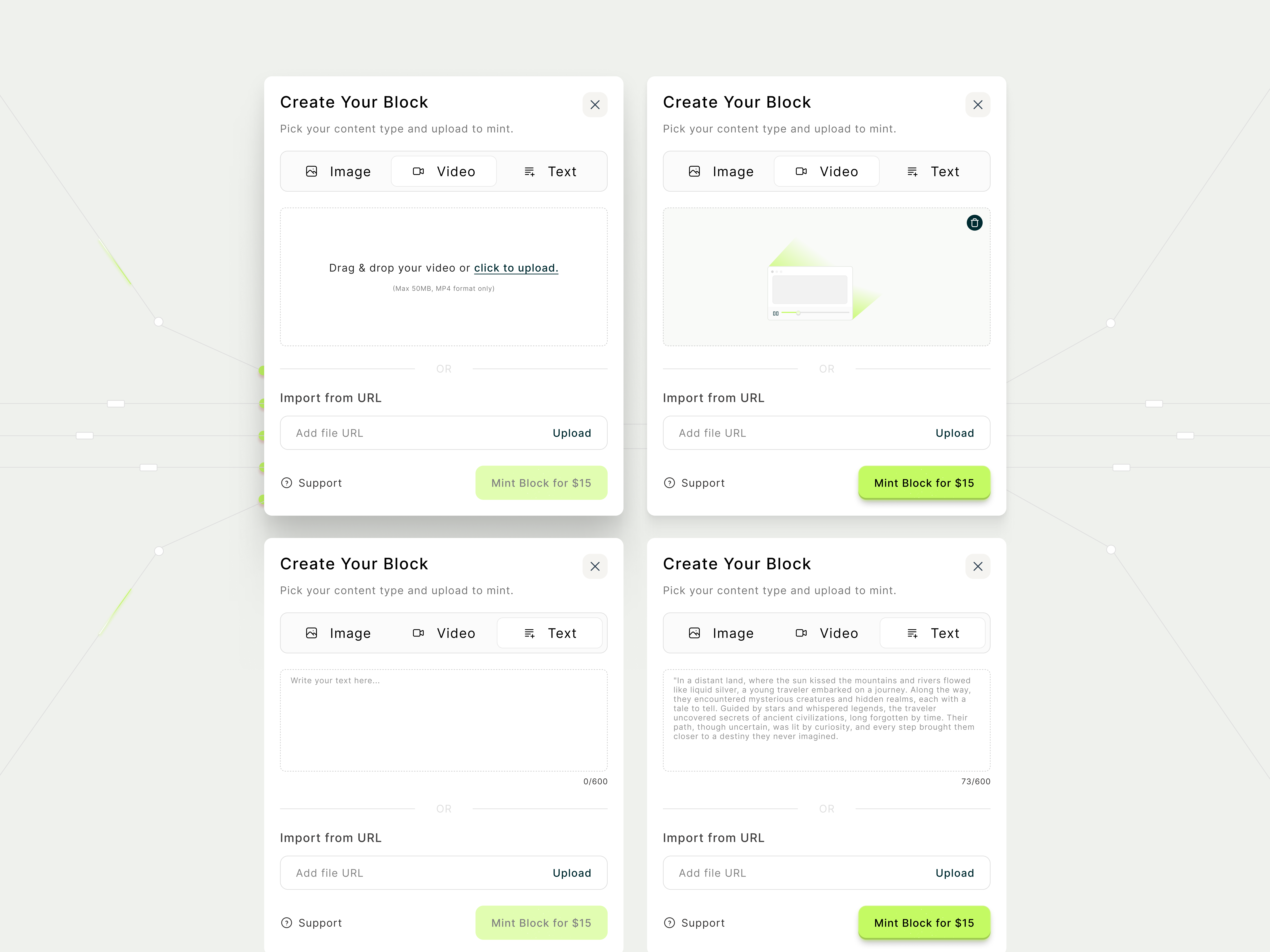 File Upload Modal app branding design figma graphic design illustration modal saas ui uploadfile ux uxui website widget