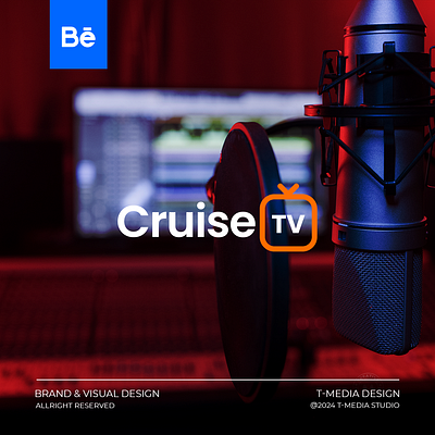 Cruise TV & Radio Branding branding graphic design logo