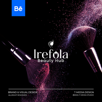 Irefola Beauty Hub Logo Design branding graphic design logo