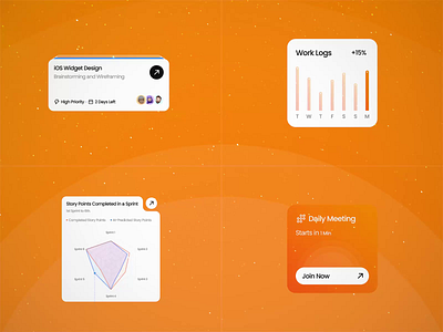 NexTask Micro-Interactions aiinnovation aipowered alindesign designcommunity intearctiondesign microinteractions minimaldesign motiondesign nextask orange productivityapp taskmanager uidesign userexperience uxdesign viraldesign workflowsolutions