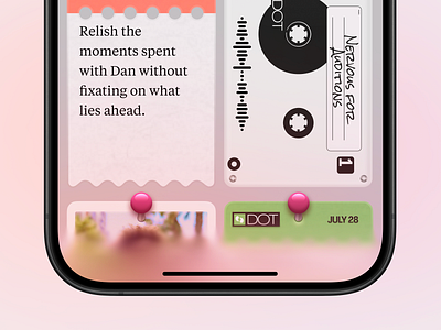 Dot App UI Exploration 3d ai app graphic design mobile ui