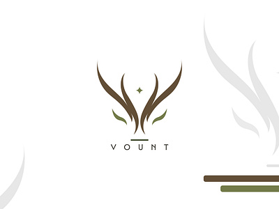 Vount - Mountain Gear creative logo deer logo logo design logo maker mountain logo