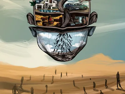 Some goals facebook human illustration illustrator instagram logo mind mindpower viral vison