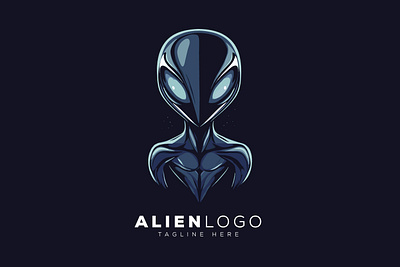 Alien Logo alien alien logo logo vector