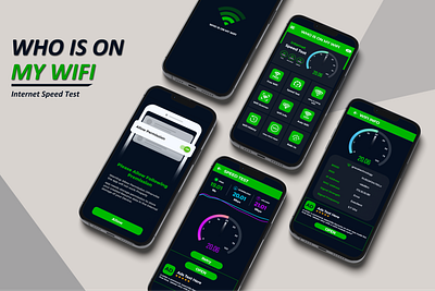 WHO IS ON MY WIFI APP UI adobe xd animation app design app store figma illustration mobile app playstore ui ui design uiux user interface ux design